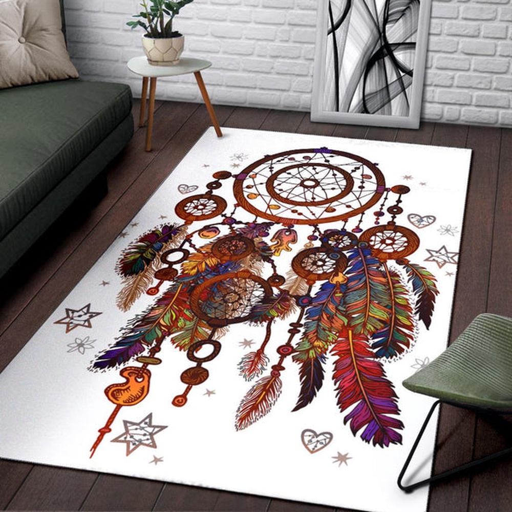 Native American Rug, Native Rugs, Dreamcatcher Native American Pride Area Rug Native American Rug, Native Rugs, Dreamcatcher Native American Pride Area Rug