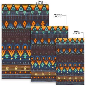 Native American Rug Native Rugs Ethno Brown Blue Area Rug 4 wsuhwr.jpg