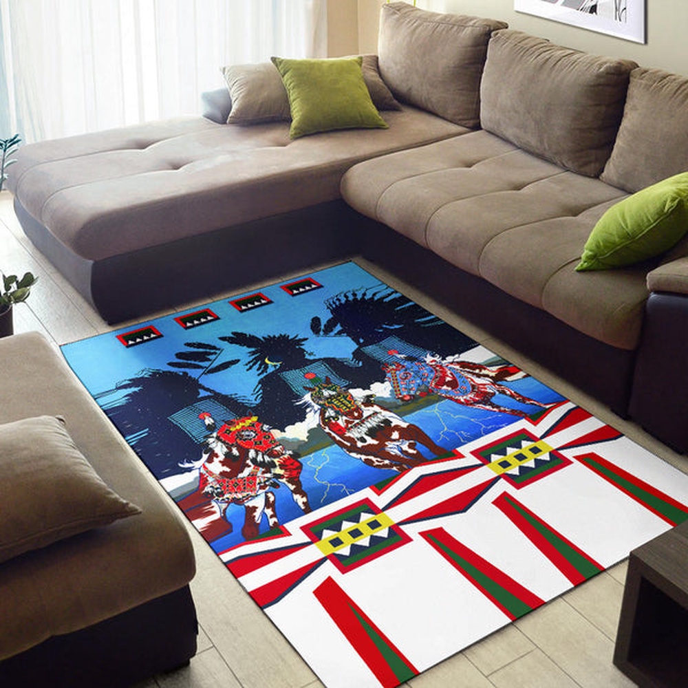 Native American Rug, Native Rugs, Horse Costumes Area Rug Native American Rug, Native Rugs, Horse Costumes Area Rug