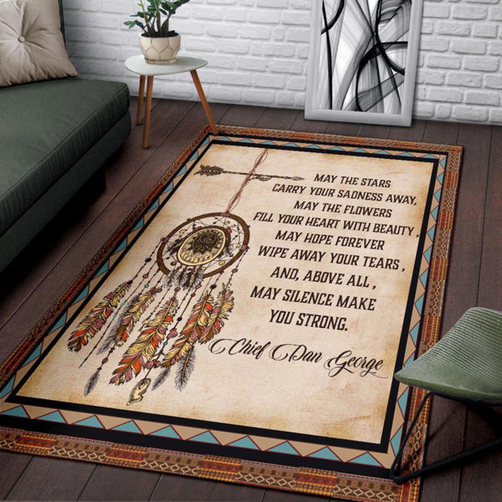 Native American Rug, Native Rugs, May The Stars Carry Your Sadness Away Native American Area Rug Native American Rug, Native Rugs, May The Stars Carry Your Sadness Away Native American Area Rug