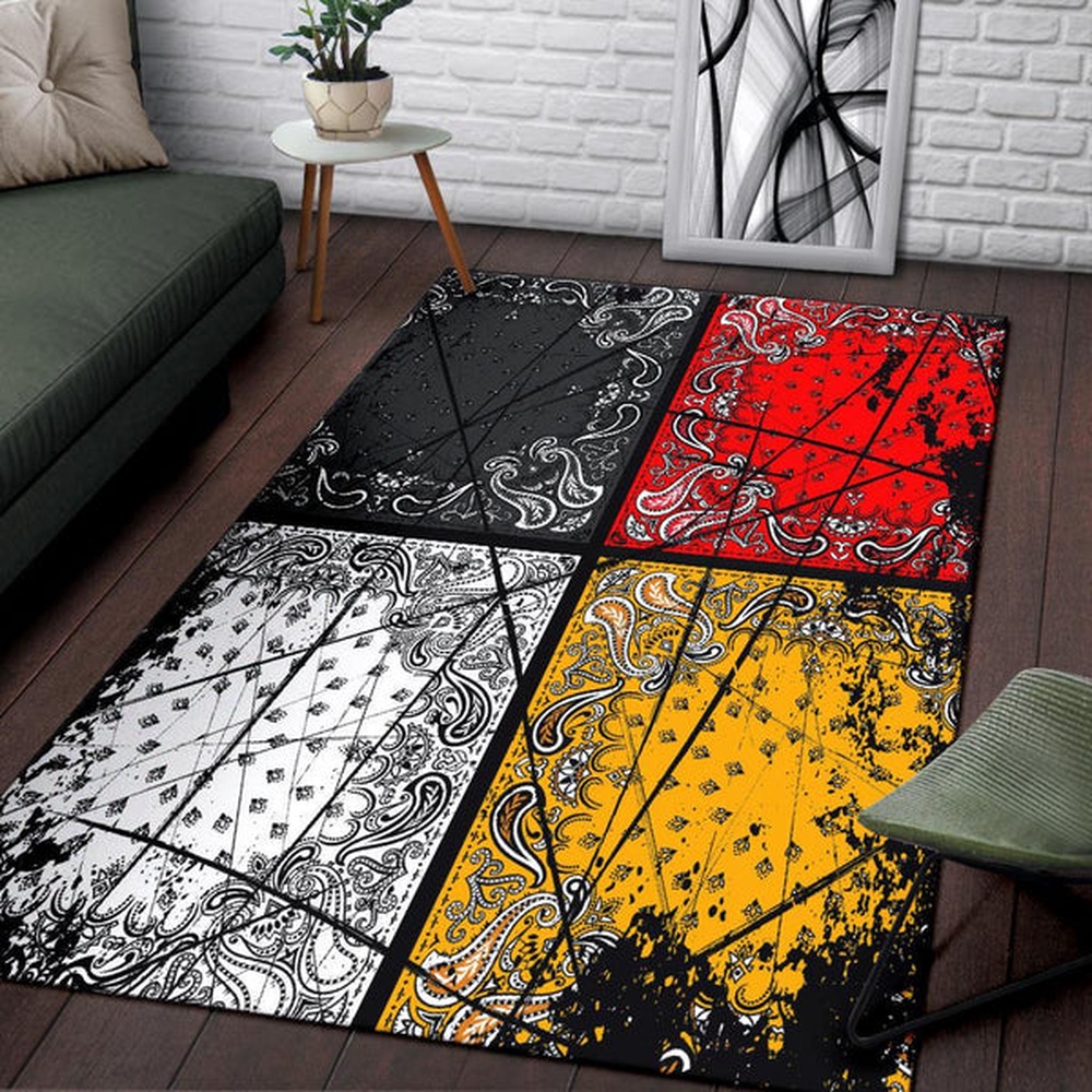 Native American Rug, Native Rugs, Medicine Wheels Flag Native American Area Rug