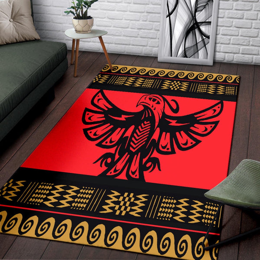 Native American Rug, Native Rugs, Red Phoenix Native American Area Rug Native American Rug, Native Rugs, Red Phoenix Native American Area Rug