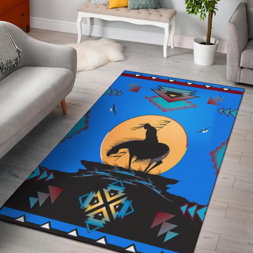 Native American Rug, Native Rugs, Trail Of Tear Native American Pride Area Rug