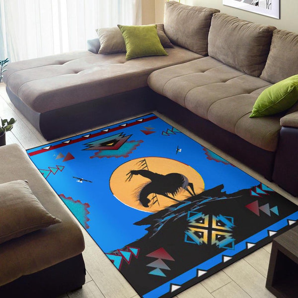 Native American Rug, Native Rugs, Trail Of Tear Native American Pride Area Rug