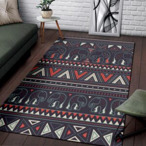 Native American Rug Native Rugs Tribal Pattern Elephants Area Rug 4 ubsirt.jpg