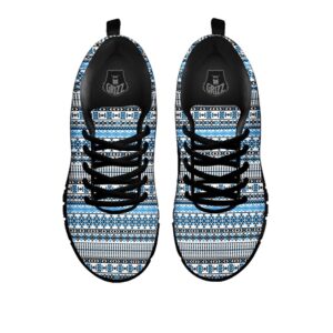 Native American Shoes American Aztec Blue Native Print Pattern Black Sneaker 2 ulg9zm.jpg