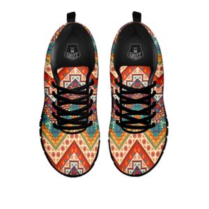Native American Shoes American Native Tribal Chevron Print Black Sneaker 2 ntgxpp.jpg