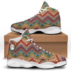 Native American Shoes, American Native Tribal Chevron…