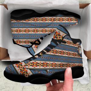 Native American Shoes American Native Tribal Navajo Print Black Basketball Shoes Native American Basketball Shoes 3 rxvwpv.jpg