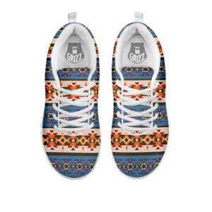 Native American Shoes American Native Tribal Navajo Print White Sneaker 2 rzdec6.jpg