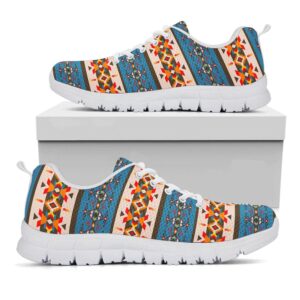 Native American Shoes American Native Tribal Navajo Print White Sneaker 3 yuod8p.jpg