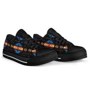 Native American Shoes Blue Pattern Native Low Top Shoes Black Native American Low Top Shoes 3 z9xymv.jpg