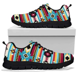 Native American Shoes Blue Red Pattern Sneaker 1 vpqwid.jpg