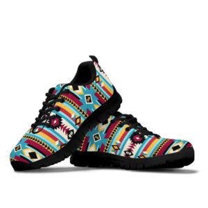 Native American Shoes Blue Red Pattern Sneaker 2 jhvxgt.jpg