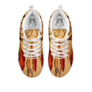 Native American Shoes Dream Catcher Native American Print White Sneaker 2 ttwpxf.jpg
