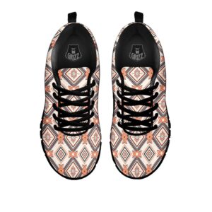 Native American Shoes Geometric Native American Print Pattern Black Sneaker 2 jmtjeh.jpg