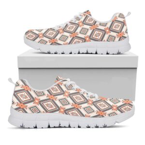 Native American Shoes Geometric Native American Print Pattern White Sneaker 3 xtsdc7.jpg