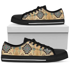 Native American Shoes, Geometric United Tribe Symbol…