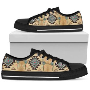 Native American Shoes Geometric United Tribe Symbol Native American Pride Low Top Shoes Native American Low Top Shoes 3 tgqg3q.jpg