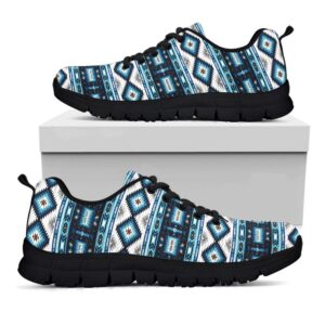 Native American Shoes Indian Native American Print Pattern Black Sneaker 3 nssu3j.jpg