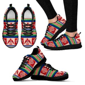 Native American Shoes Navajo Aztec Tribal Native Indians American Print Women Shoes Sneakers 1 yr5n7h.jpg