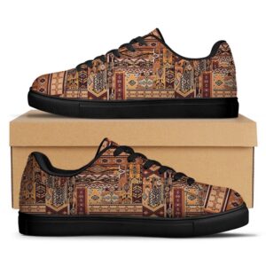 Native American Shoes, Patchwork Grunge Native American…
