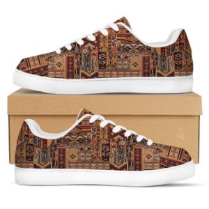 Native American Shoes, Patchwork Grunge Native American…