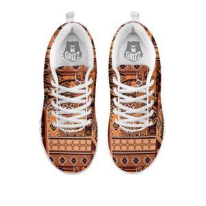 Native American Shoes Patchwork Grunge Native American Print Pattern White Sneaker 2 s32ns9.jpg