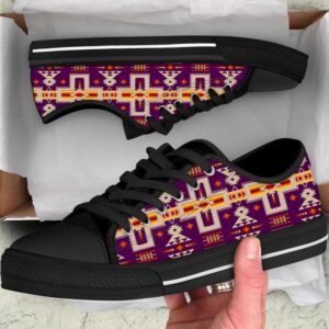 Native American Shoes, Purrple Tribe Design Native…