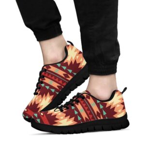 Native American Shoes Red Ethnic Pattern Sneaker 3 c3vhlm.jpg