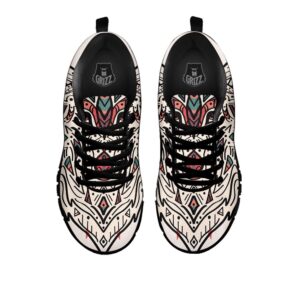 Native American Shoes Spiritual Wolf Native American Print Black Sneaker 2 qcrqxc.jpg