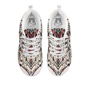 Native American Shoes Spiritual Wolf Native American Print White Sneaker 2 tv1vkt.jpg