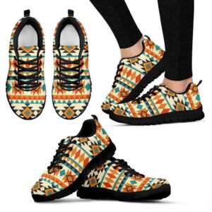 Native American Shoes Tribal Native American Aztec Indians Navajo Print Women Shoes Sneakers 1 ofbed5.jpg