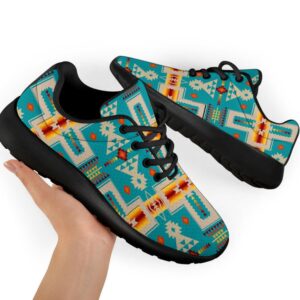 Native American Shoes Turquoise Tribe Sport Sneakers 2 xese09.jpg