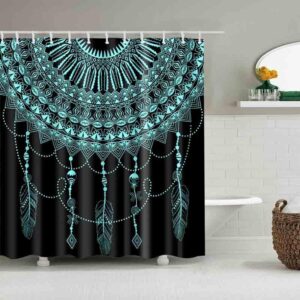 Native American Shower Curtain, Dreamcatcher Shower Curtains…