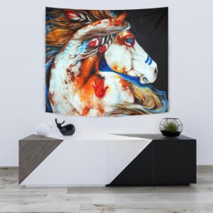 Native American Tapestry Horse Native American Tapestry Wall Tapestry Native American 3 yr6xnu.jpg