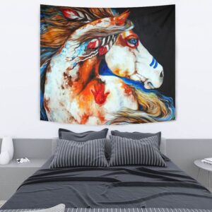 Native American Tapestry Horse Native American Tapestry Wall Tapestry Native American 4 lspnht.jpg