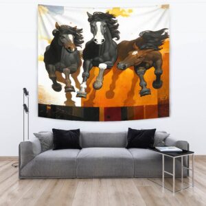 Native American Tapestry Horse Running Native Tapestry Wall Tapestry Native American 4 vgg16o.jpg