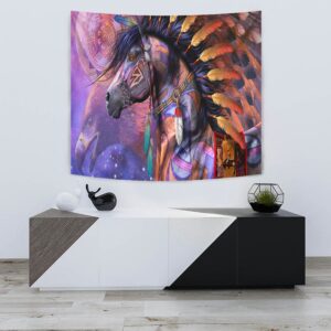 Native American Tapestry Horses Dreamcatcher Native American Tapestry Wall Tapestry Native American 3 hx8wbj.jpg
