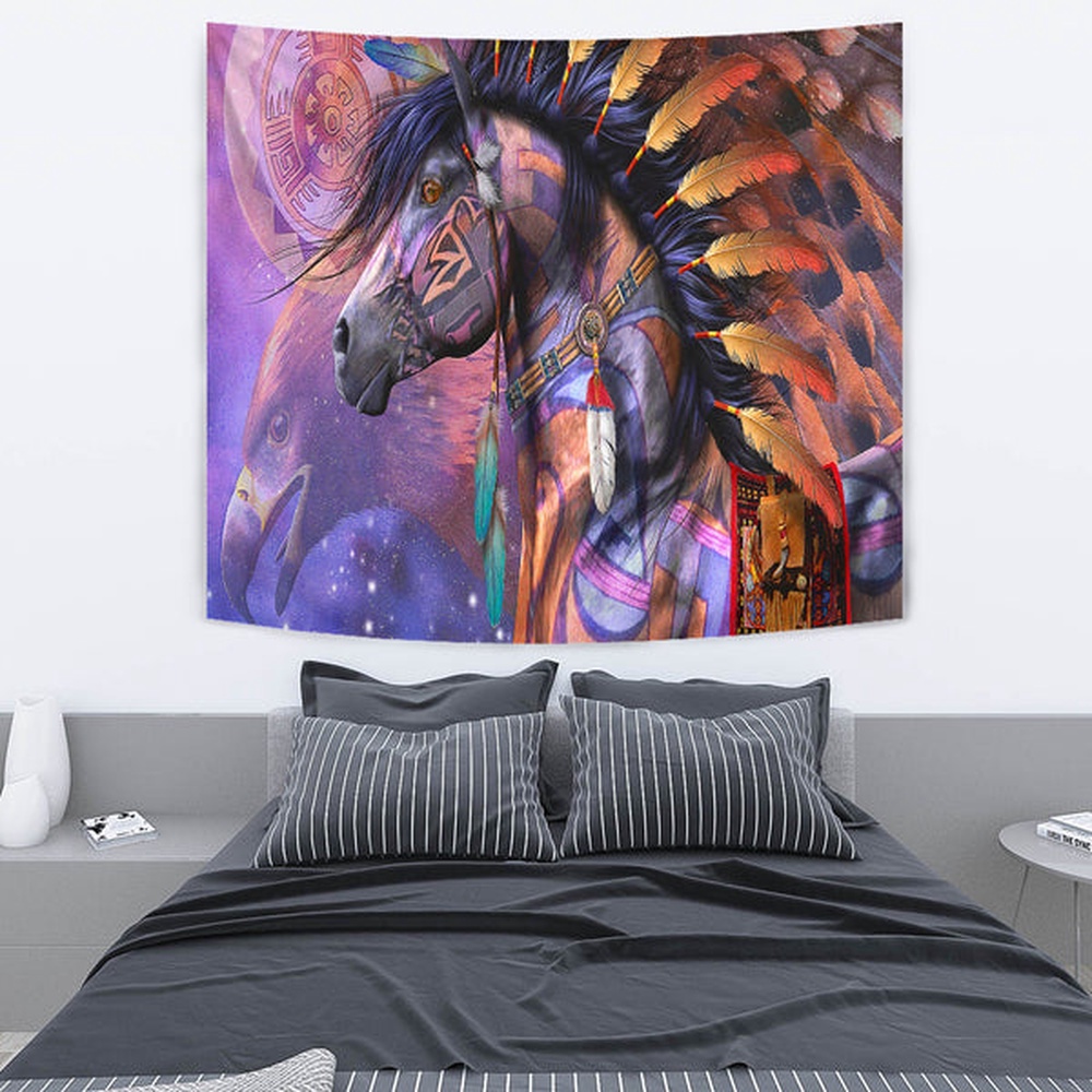 Native American Tapestry, Horses Dreamcatcher Native American Tapestry, Wall Tapestry Native American Native American Tapestry, Horses Dreamcatcher Native American Tapestry, Wall Tapestry Native American