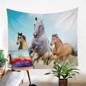 Native American Tapestry Wild Horse Dreamcatcher Tapestry Wall Tapestry Native American 2 iqdzei.jpg