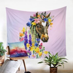 Native American Tapestry Wild Horse Dreamcatcher Tapestry Wall Tapestry Native American 3 rhztcw.jpg