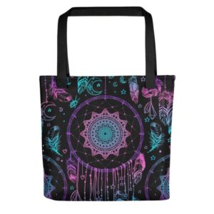 Native American Tote Bag, Dreamcatcher Tote bag,…