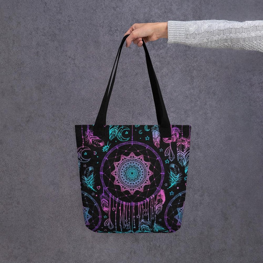 Native American Tote Bag, Dreamcatcher Tote bag, Native American Bag Native American Tote Bag, Dreamcatcher Tote bag, Native American Bag