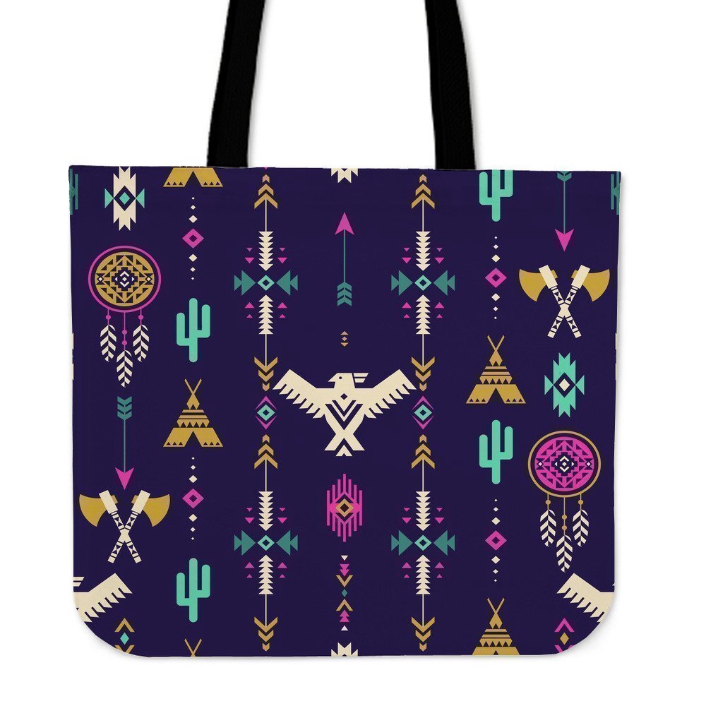 Native American Tote Bag, Indians Tribal Native Navajo American Aztec Print Tote Bag, Native American Bag Native American Tote Bag, Indians Tribal Native Navajo American Aztec Print Tote Bag, Native American Bag