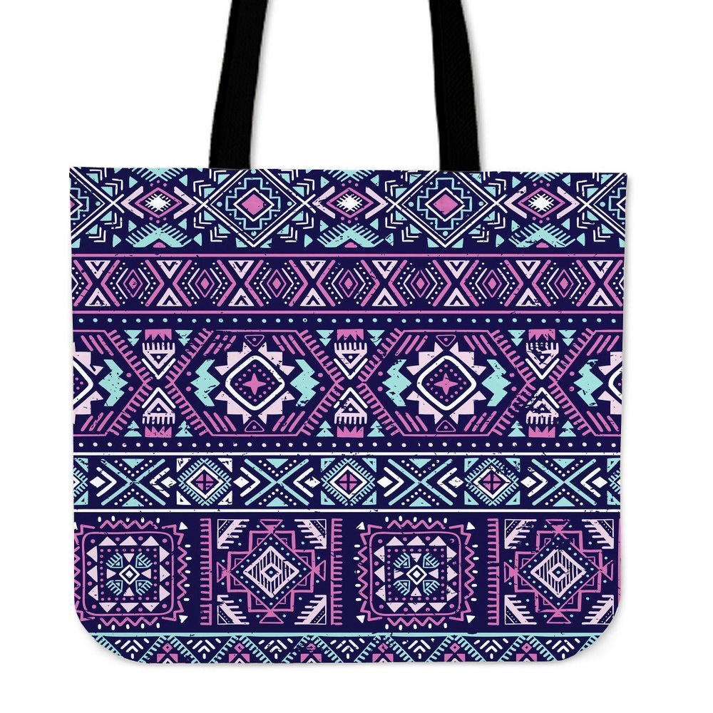 Native American Tote Bag, Indians Tribal Native Navajo American Aztec Tote Bag, Native American Bag