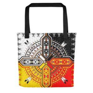 Native American Tote Bag, Medicine Wheels Tote…