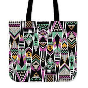 Native American Tote Bag, Native American Aztec…