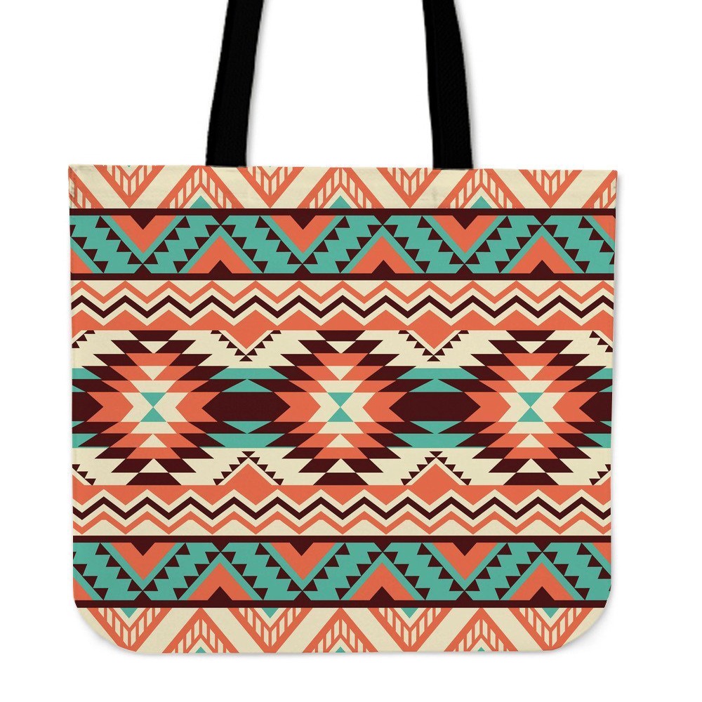 Native American Tote Bag, Native American Navajo Indians Aztec Tribal Print Tote Bag, Native American Bag Native American Tote Bag, Native American Navajo Indians Aztec Tribal Print Tote Bag, Native American Bag