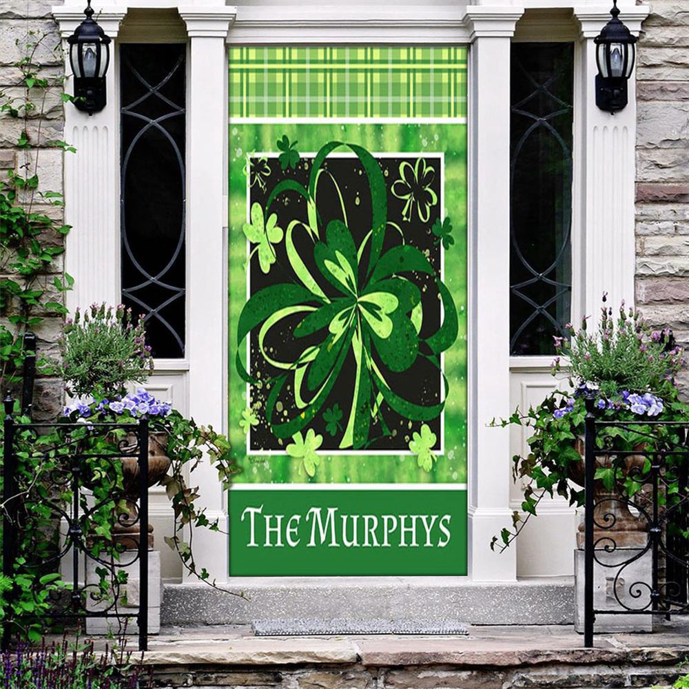 Personalized Get Lucky Welcome Door Cover, St Patrick’s Day Door Cover, St Patrick’s Day Door Decor Personalized Get Lucky Welcome Door Cover, St Patrick’s Day Door Cover, St Patrick’s Day Door Decor